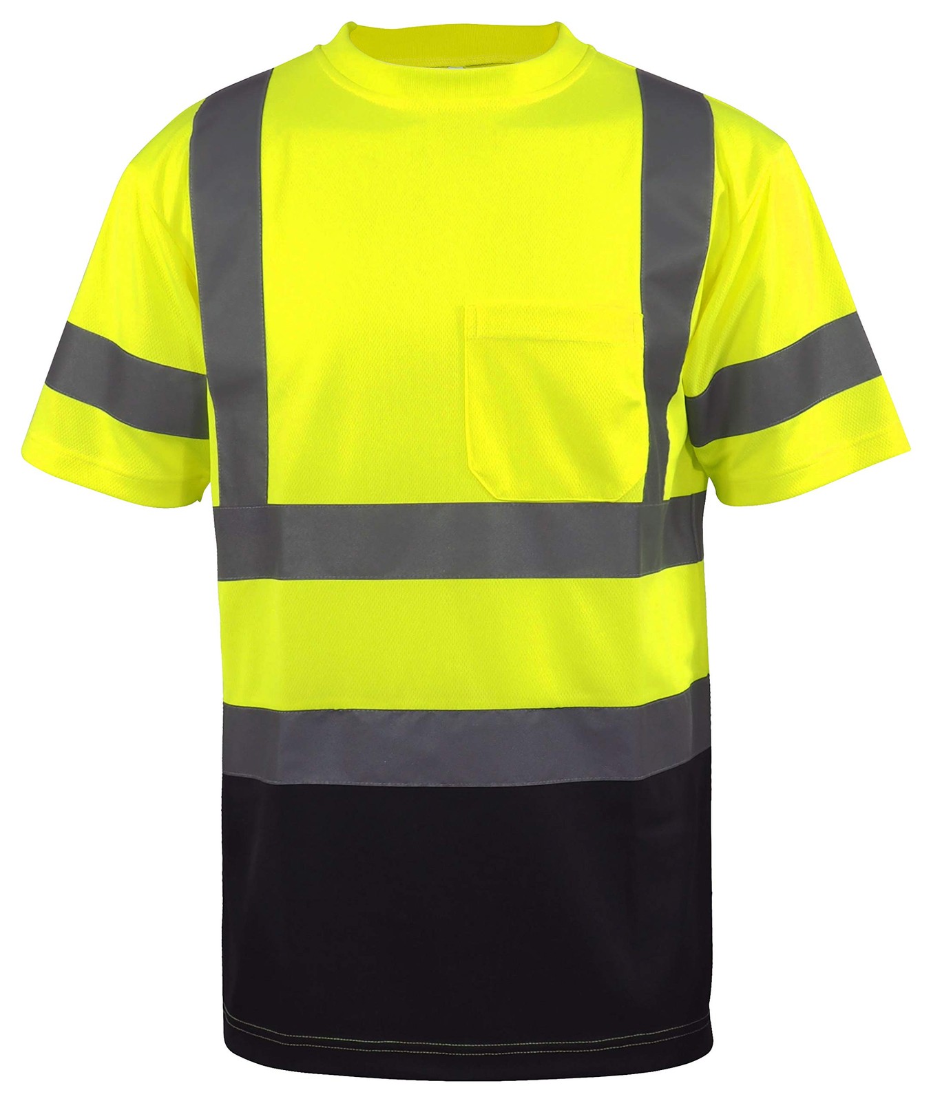 Hi Vis Class 3 T Shirt Reflective Safety Lime Orange Short Long Sleeve HIGH V…