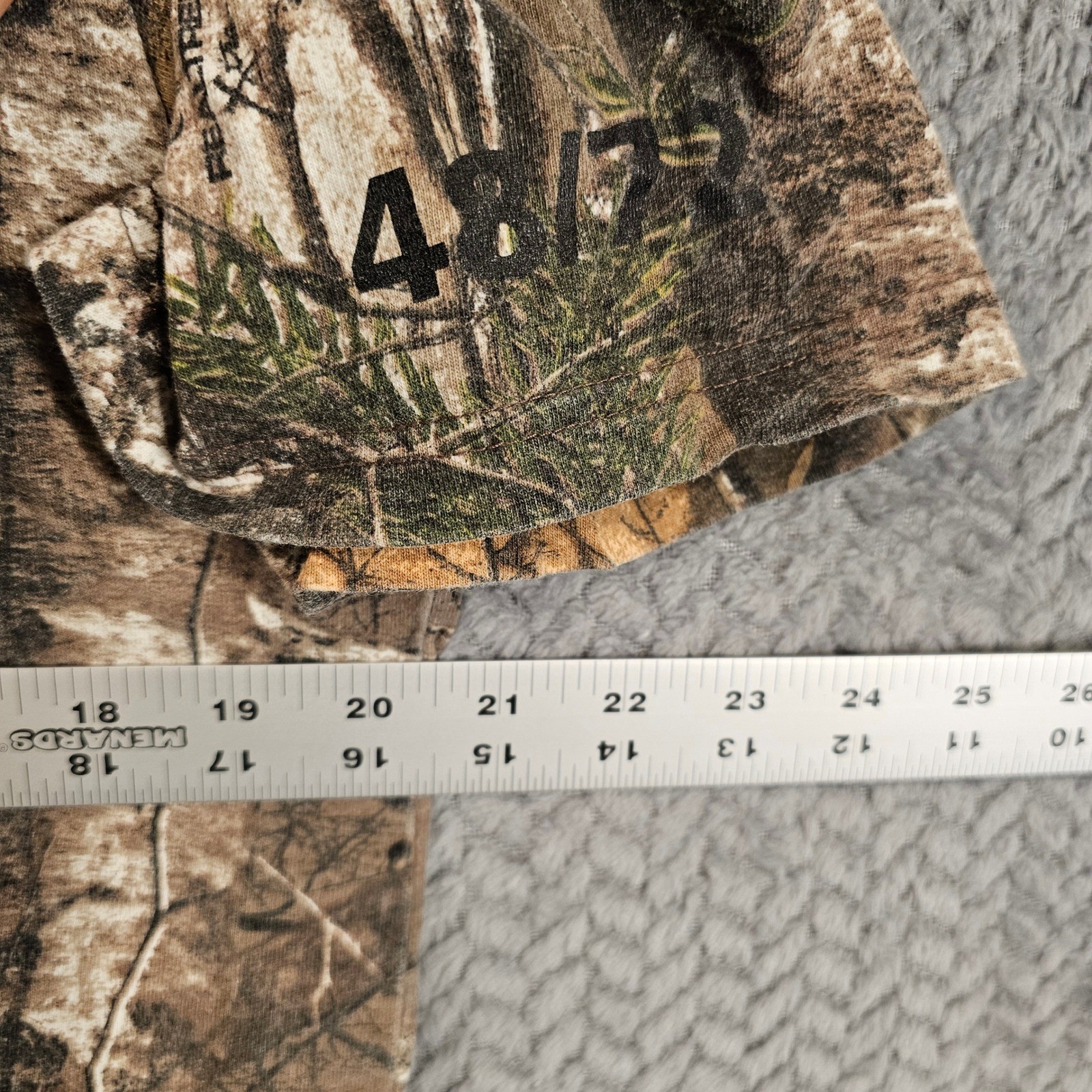 Russell Outdoors Mens Realtree Camo Alexander Lumber Graphic T-Shirt Large Brown gallery