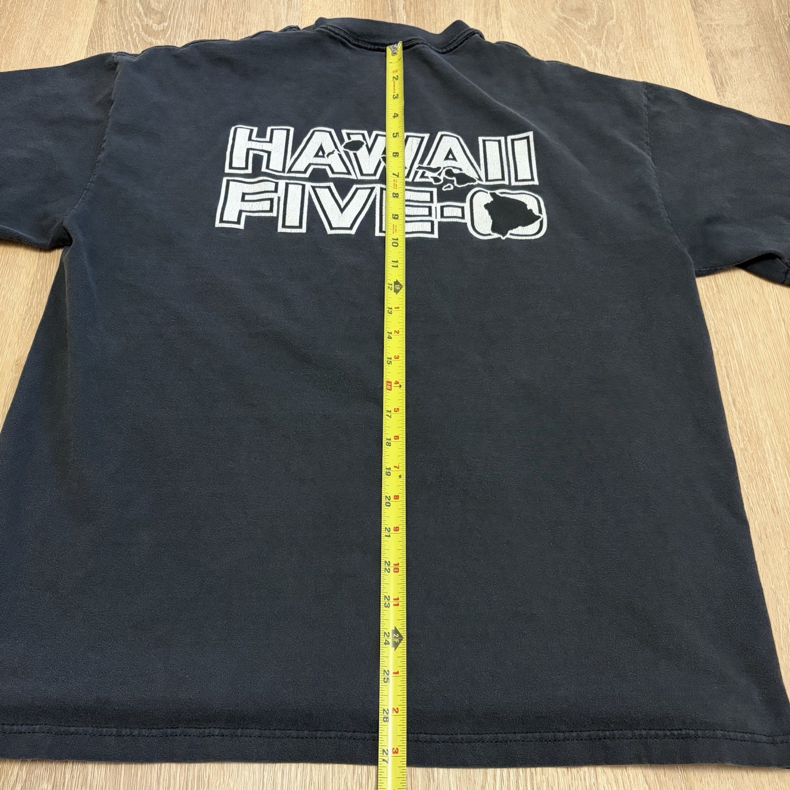 Hawaii Five-O Shirt Fits Mens Large Black Graphic Tee Film Drama TV Show Promo gallery