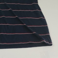 Goodfellow & Co Men’s Blue/Red/White Striped Short Sleeve Crew Neck Tee 2XL