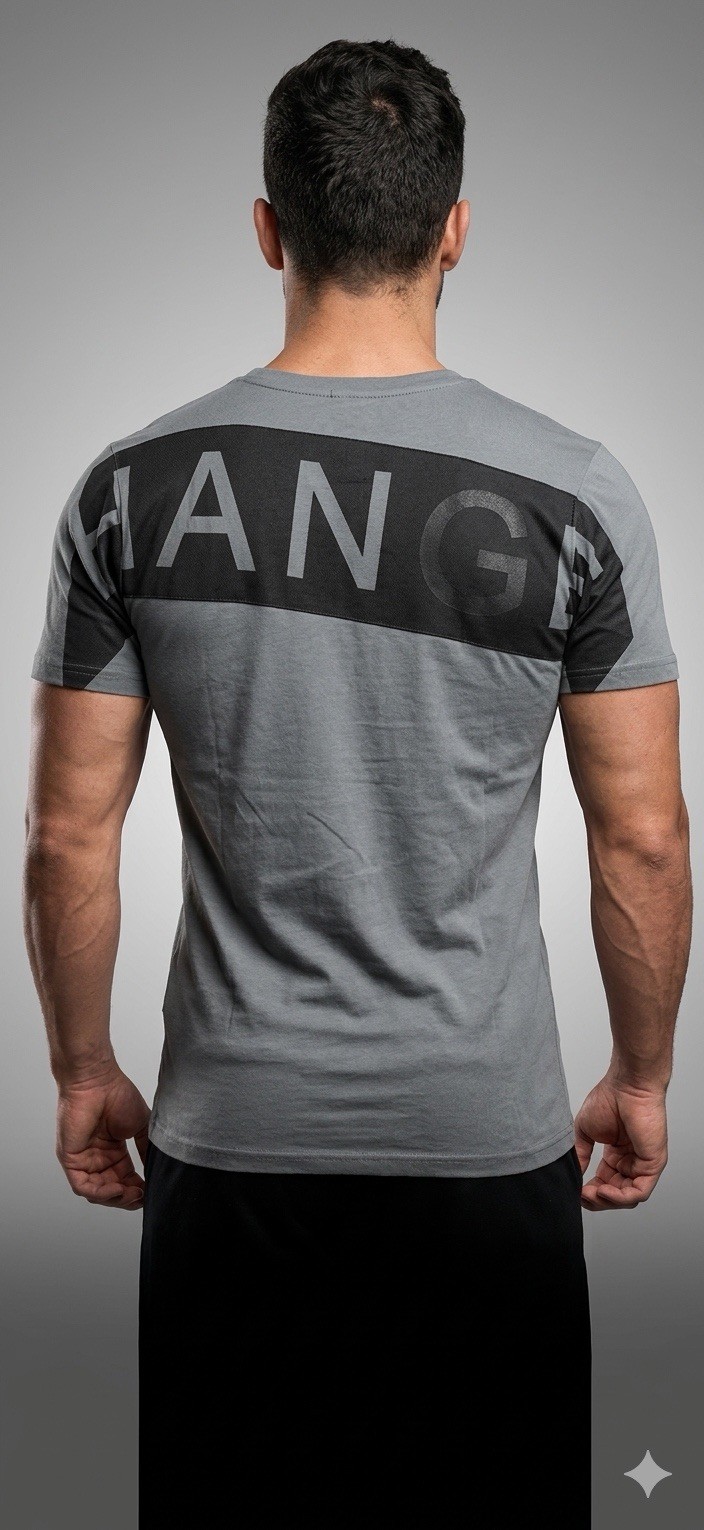 ARMANI EXCHANGE Grey BIAS Short Sleeve Slim Fit Designer V-NECK T-shirt NWT gallery