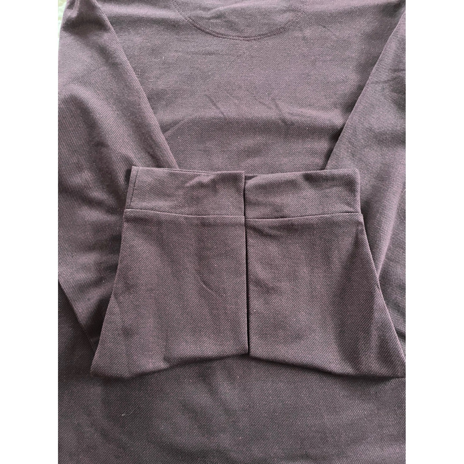 Marc Anthony XL Mens Slim Fit Long Sleeve Crew Neck Shirt Burgundy Plum NWT gallery