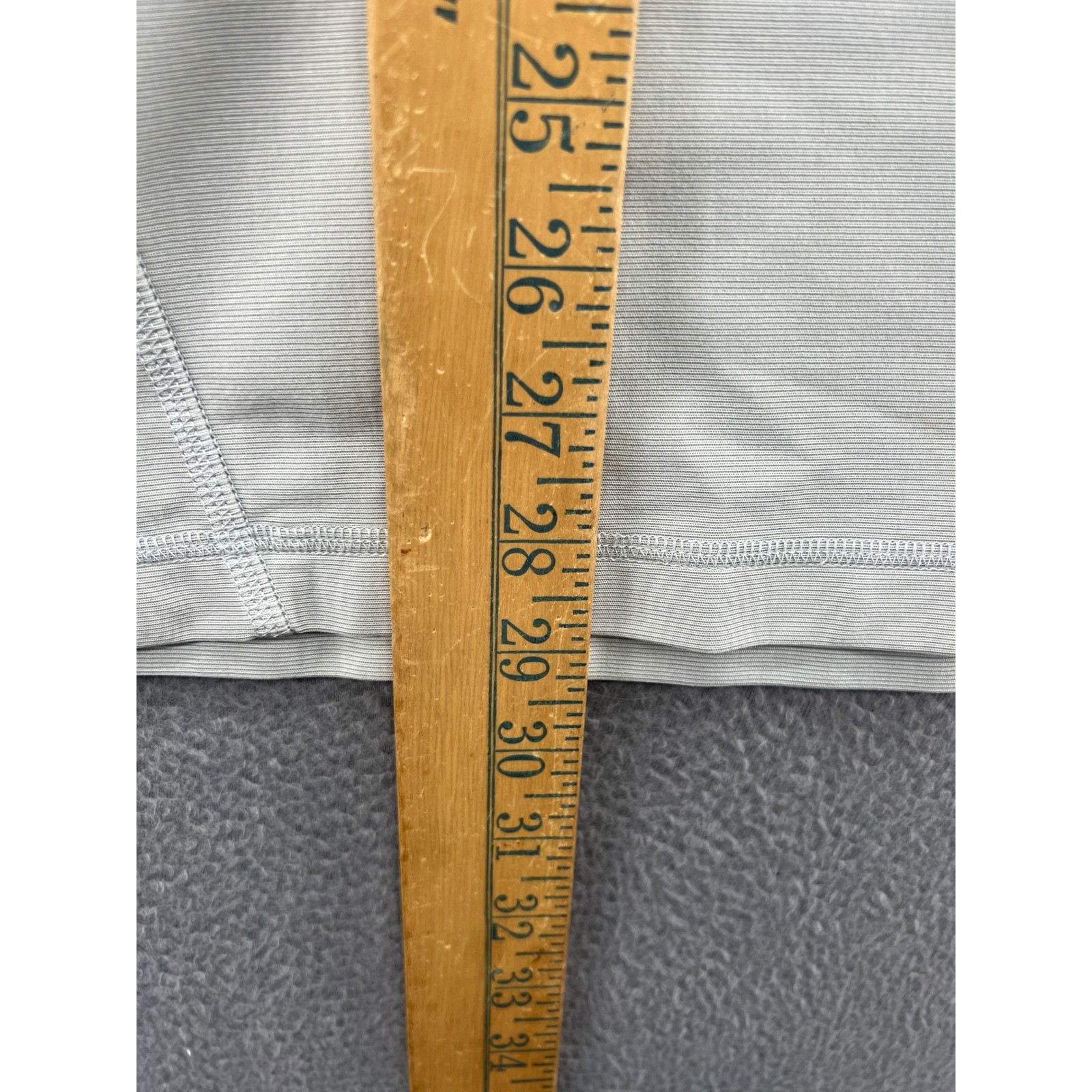AFTCO Shirt Mens Long Sleeve Fishing Gray Performance Logo Tee Size L gallery
