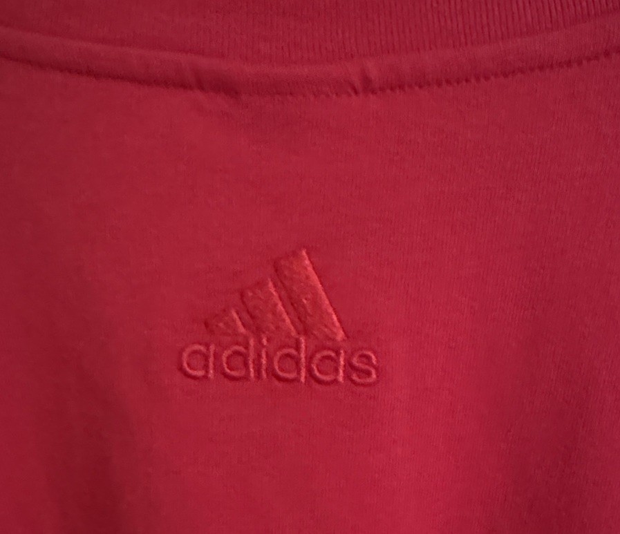 Adidas Tshirt Mens Medium Tall Red gallery