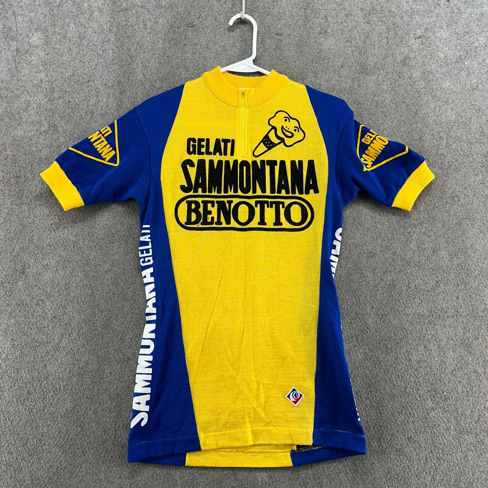 Pearl Izumi Cycling Shirt Men L Yellow Sammontana Benotto Road Bike Short Sleeve gallery
