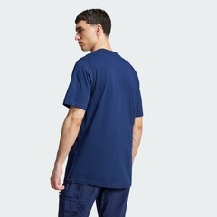 Adidas Men’s Blue Solid Trefoil Logo Crew Neck Short Sleeve T-Shirt Size L