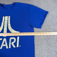 Atari Gaming T-Shirt Size Large Ripple Junction Logo Video Game Tee