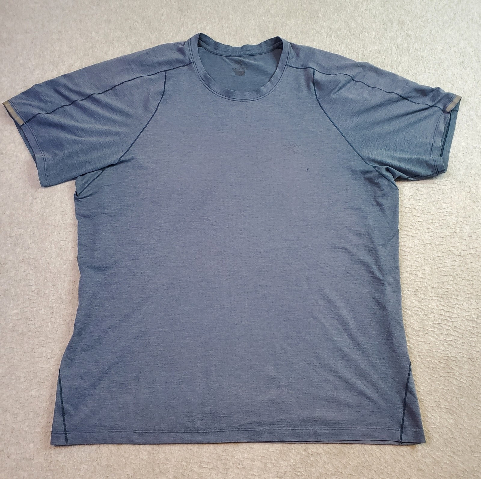 Arcteryx Shirt Men’s XL Blue Short Sleeve Performance Outdoors Gorpcore Hiking