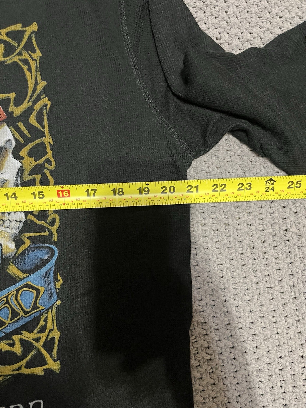 GRATEFUL DEAD-SPRING TOUR '90-LONG SLEEVE BLACK T-SHIRT - XXL Garcia,Lesh gallery