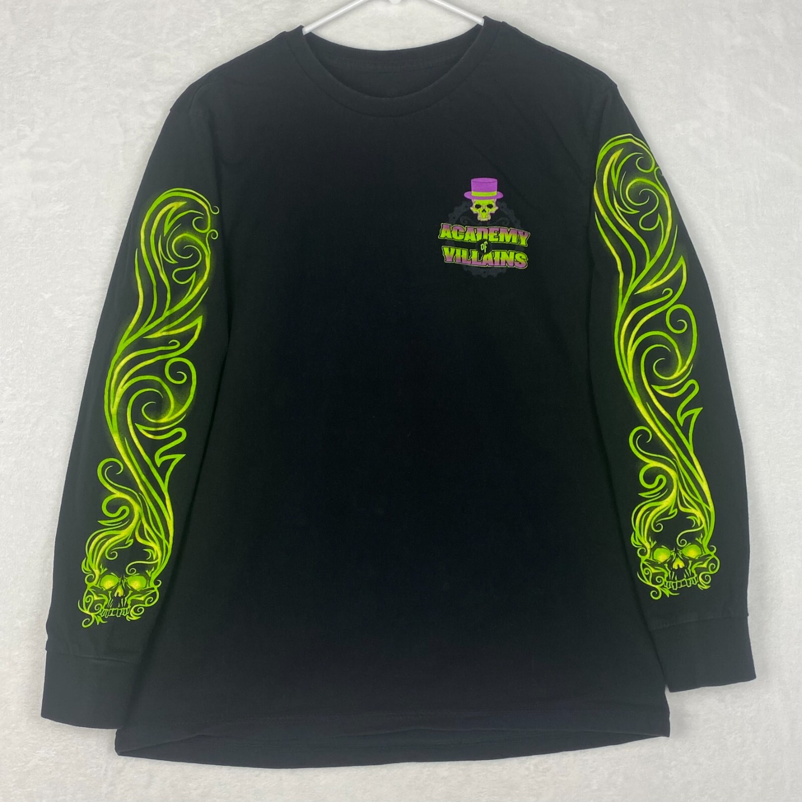 Universal Horror Nights Academy Of Villains Graphic Shirt Mens Medium Black gallery
