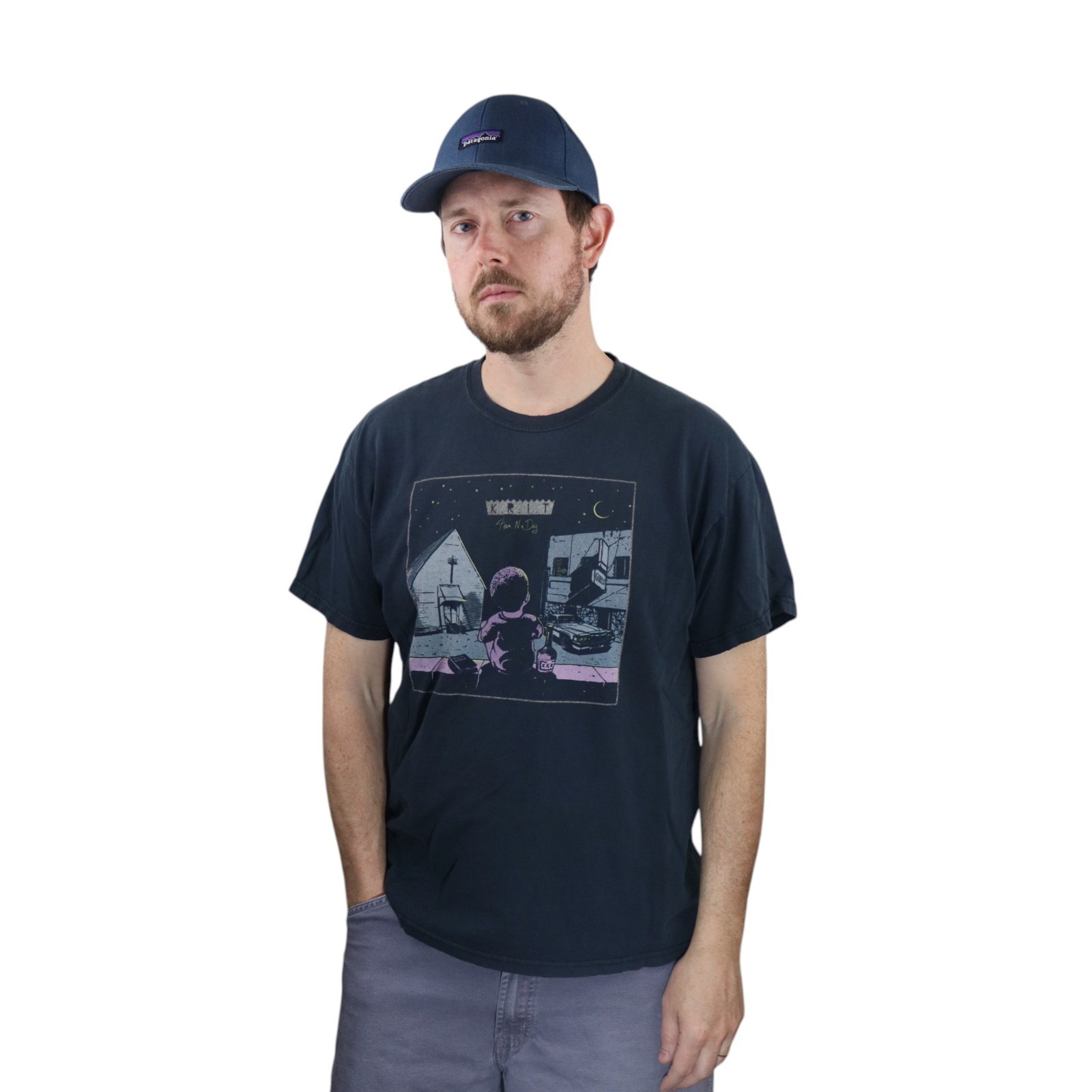 Big K.R.I.T. Krit 4eva N a Day T Shirt Mens M/L Double Sided Band Album Rap Tee gallery