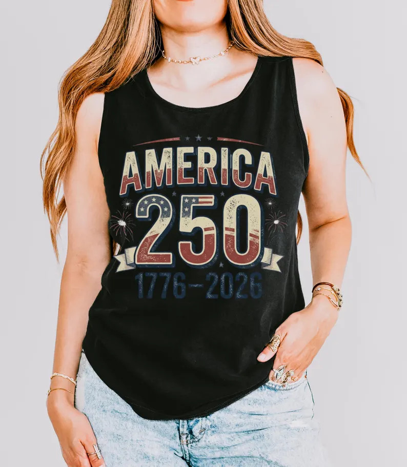 America Patriotic Comfort Tank Top gallery