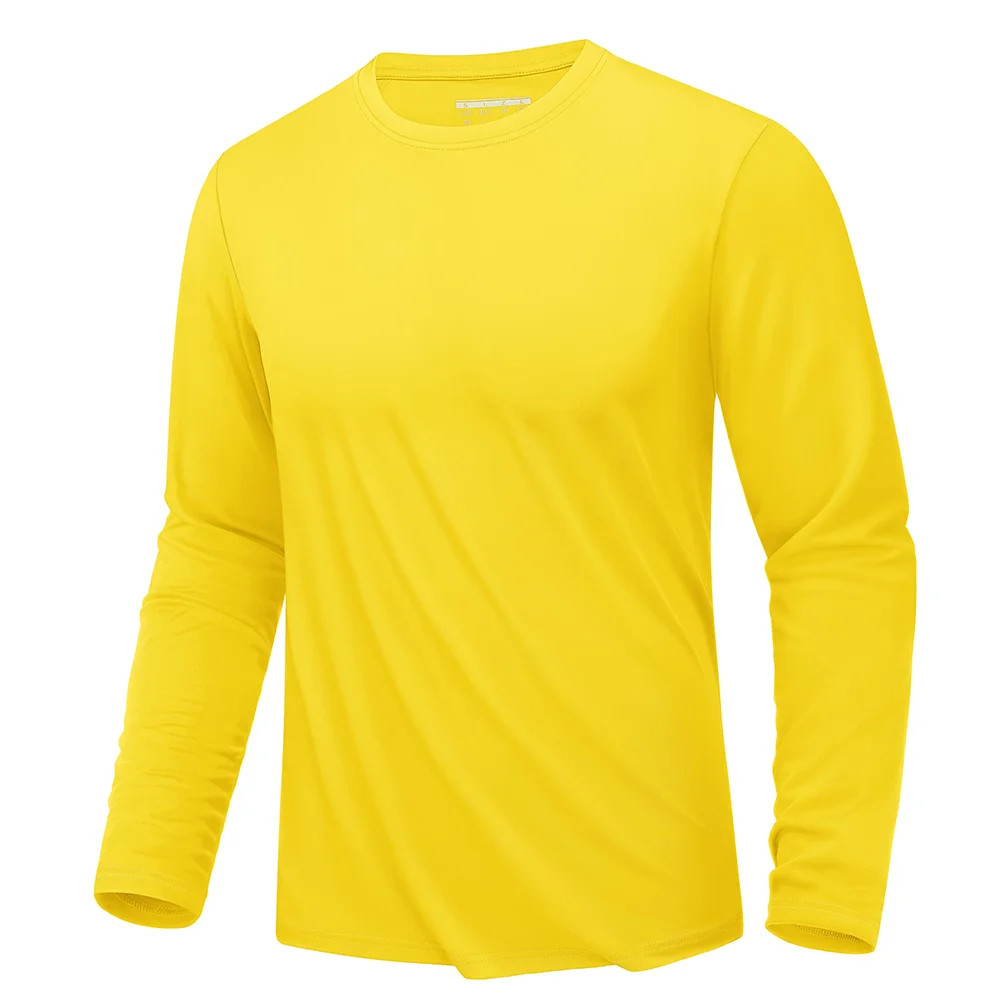 80+ Sun Protection T-shirts Men's Qui Dry Long Sleeve Athlectic T gallery