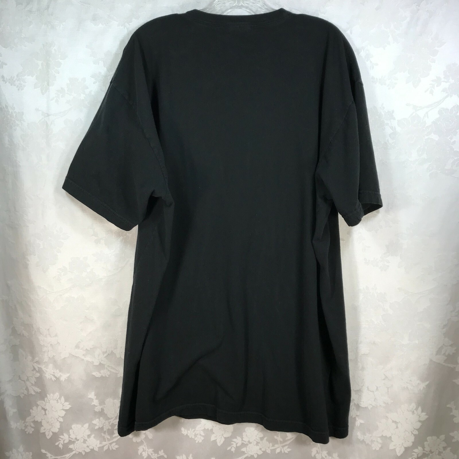 Mens 3X Black T-Shirt American Apparel Fall /Winter Scene Made in USA! Good Cond gallery