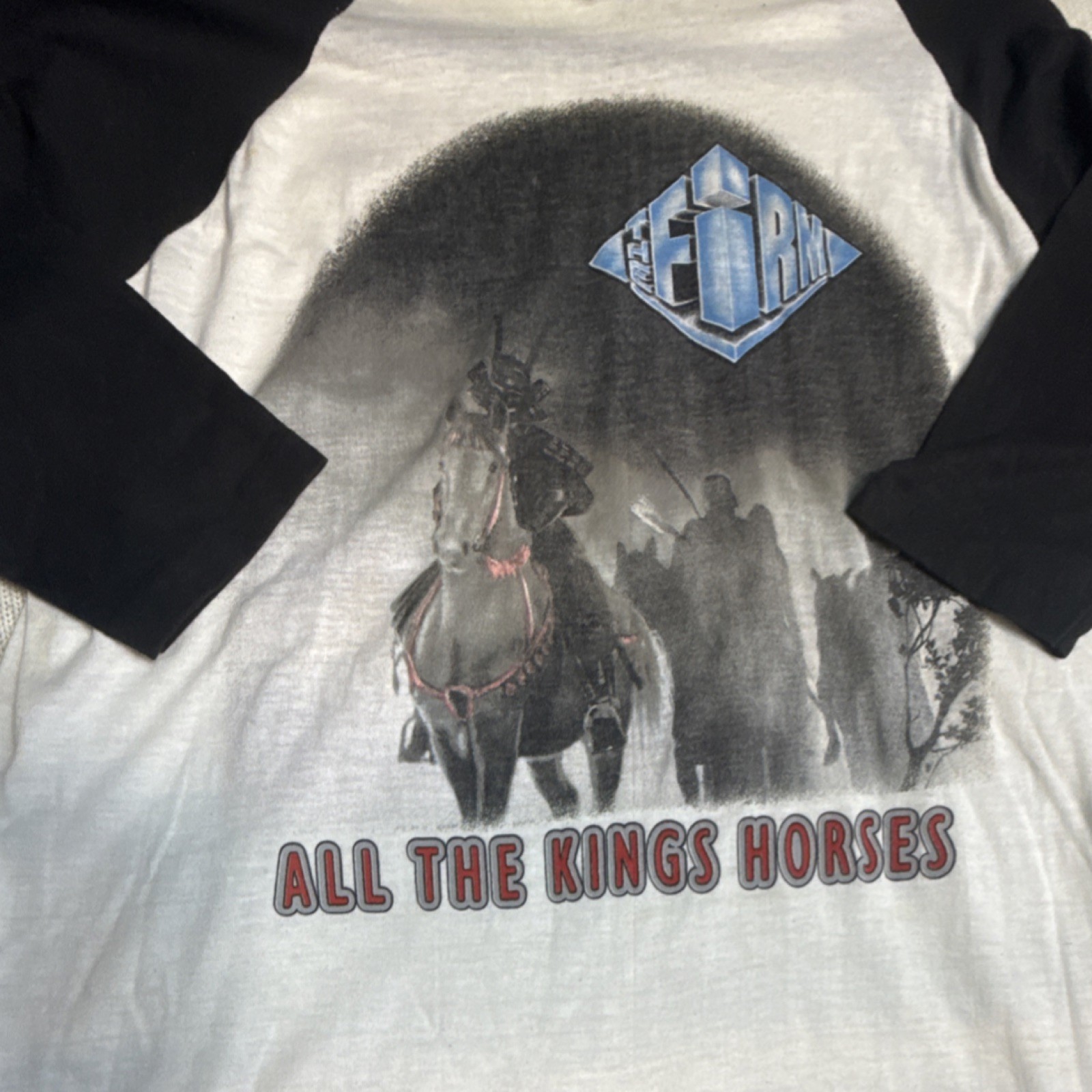 1985 THE FIRM vtg concert tour jersey shirt (XL) 80's Jimmy Page Led Zeppelin gallery