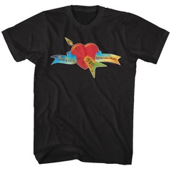 Tom Petty & the Heartbreakers Logo Men’s T Shirt Rock Band Concert Tour Merch