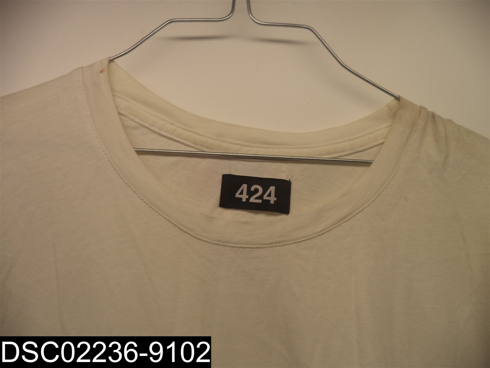 STAINED: NEW WITH TAGS 424 Wasteland Coordinates Long Length Shirt gallery