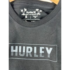 NWT Hurley Mens Everyday Tee Small Black Short Sleeve Cotton Casual Streetwear