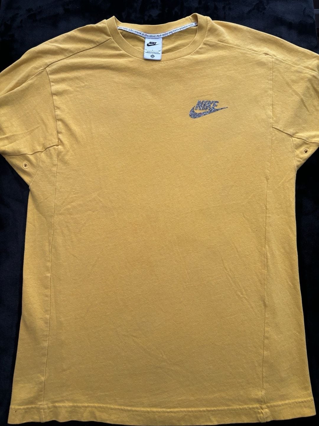 Nike Sportswear Revival Move To Zero Heavyweight T-Shirt in Vivid Sulfur gallery