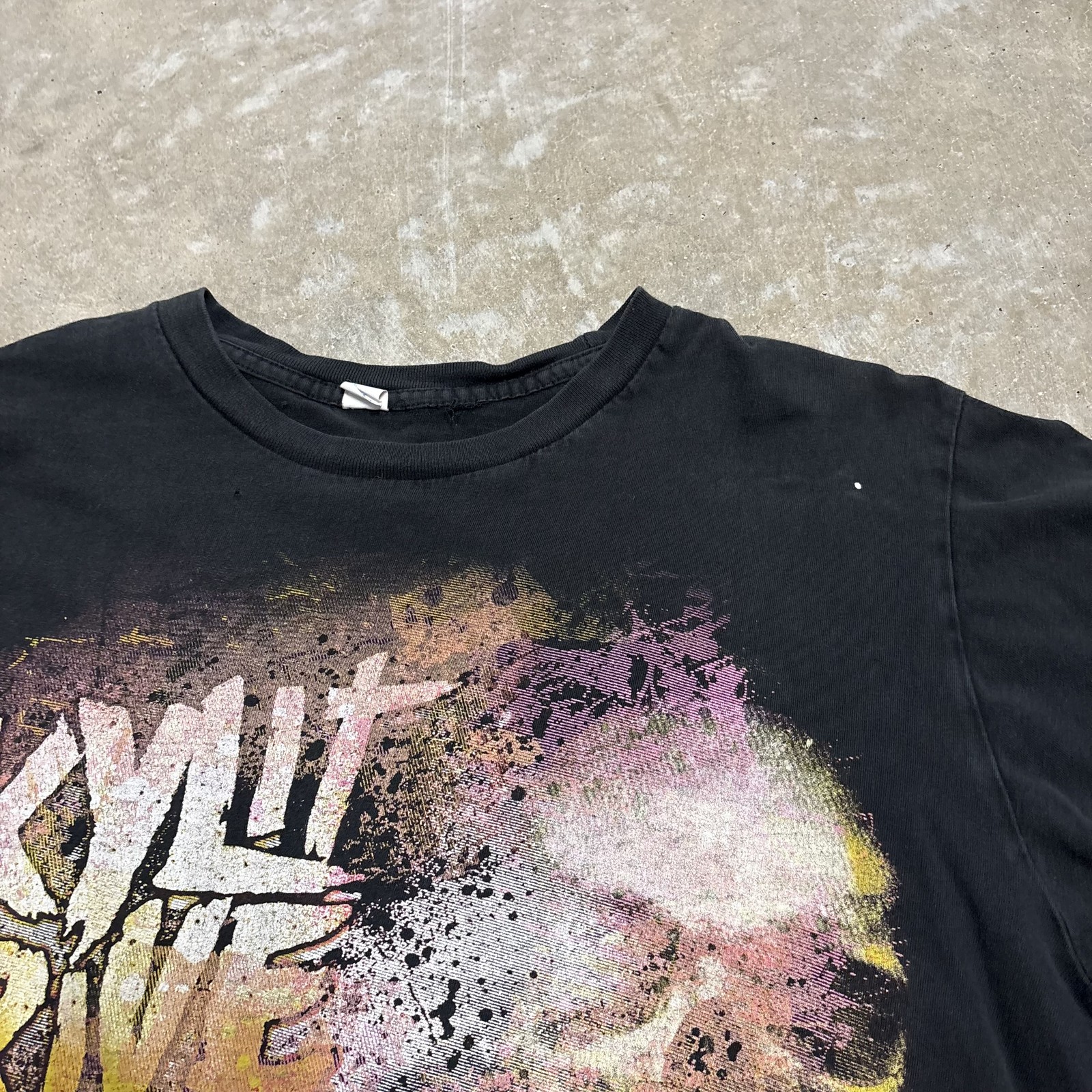 A Skylit Drive Men's Black Skull Band T-Shirt Size M Grunge Emo Y2K gallery