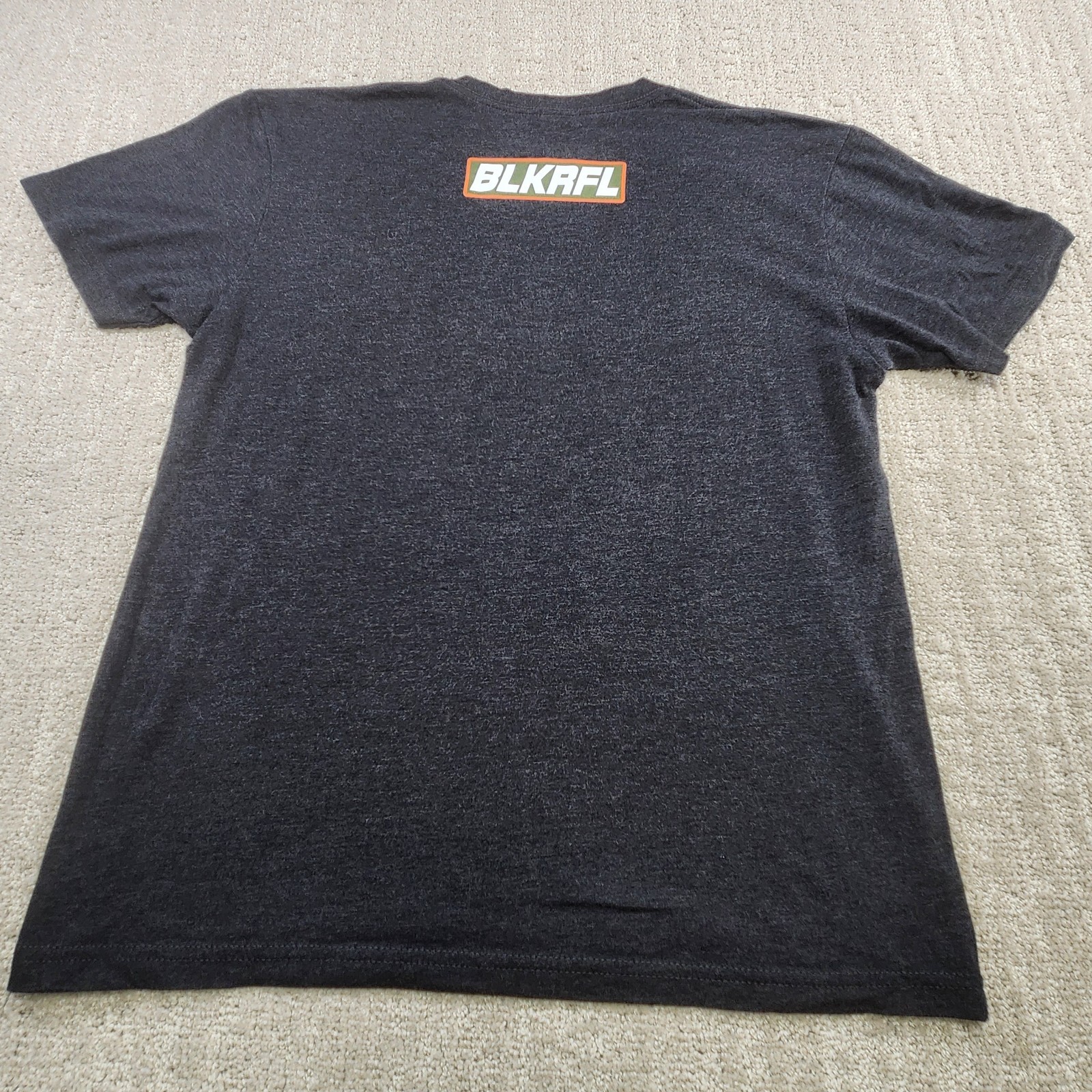 Black Rifle Coffee Company Shirt Men Medium Stretch Quick Dry Heather Gray gallery
