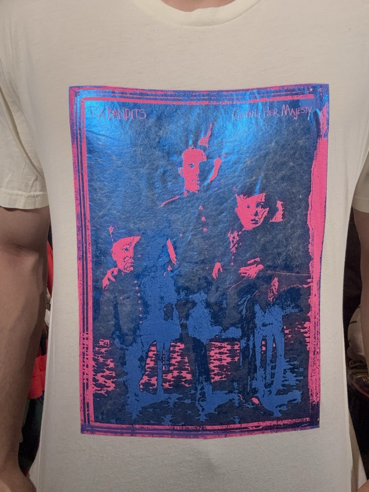 Modern Rare Ska Punk Classic Rock Experimental RX Bandits Gemini Her Majesty Tee gallery