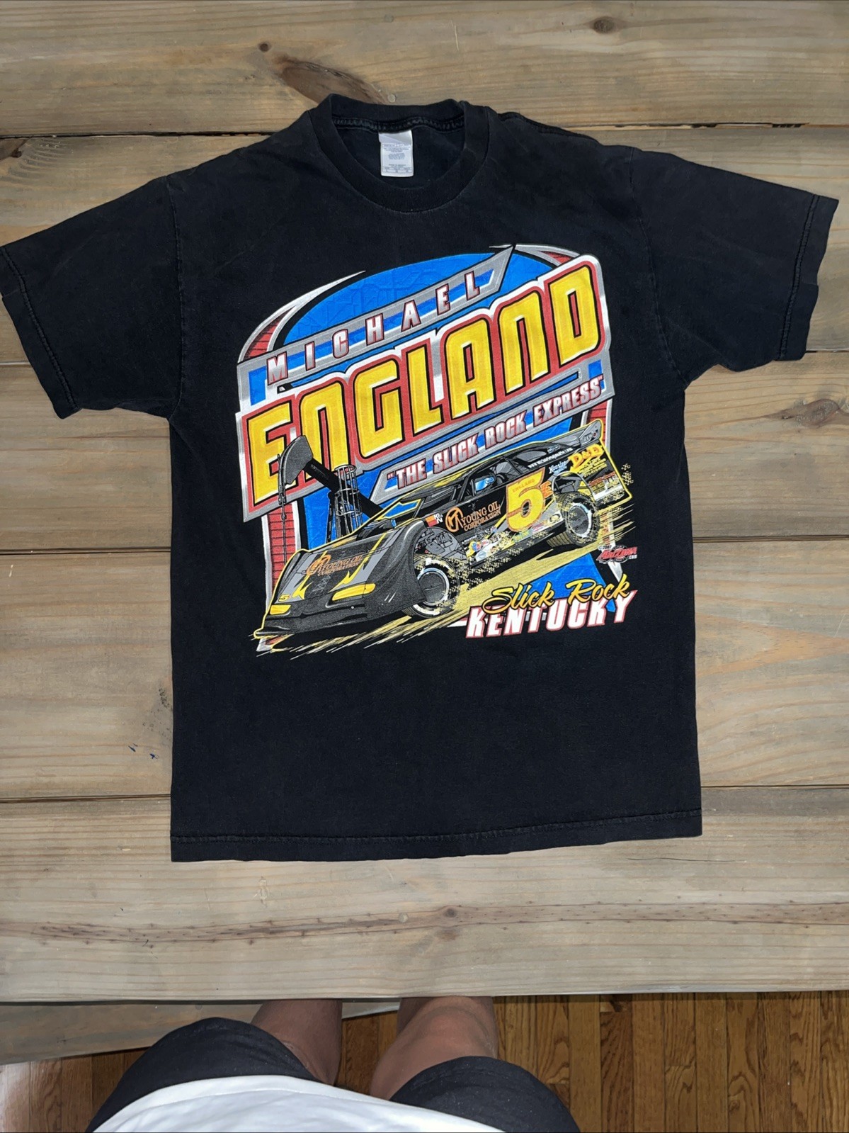 Michael England Sport Arizona Shirts Race Car Men’s Large T Shirt Vintage gallery