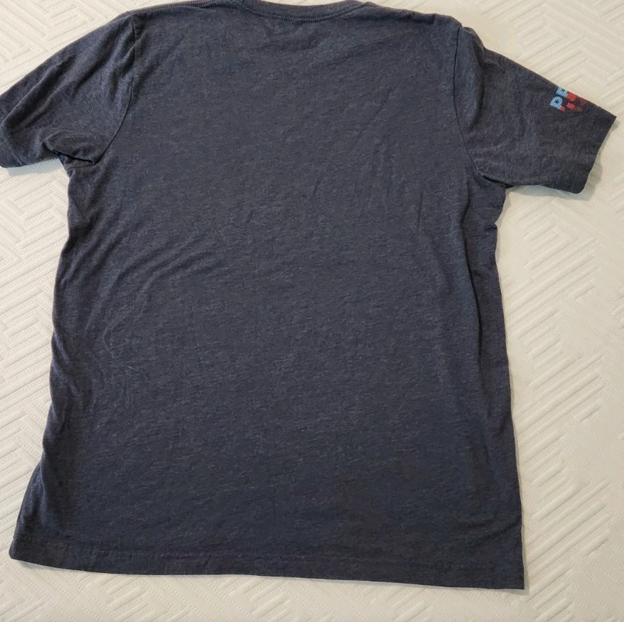 Pearl Izumi T Shirt Men's XL graphic Tee Cycling Logo Blue gallery