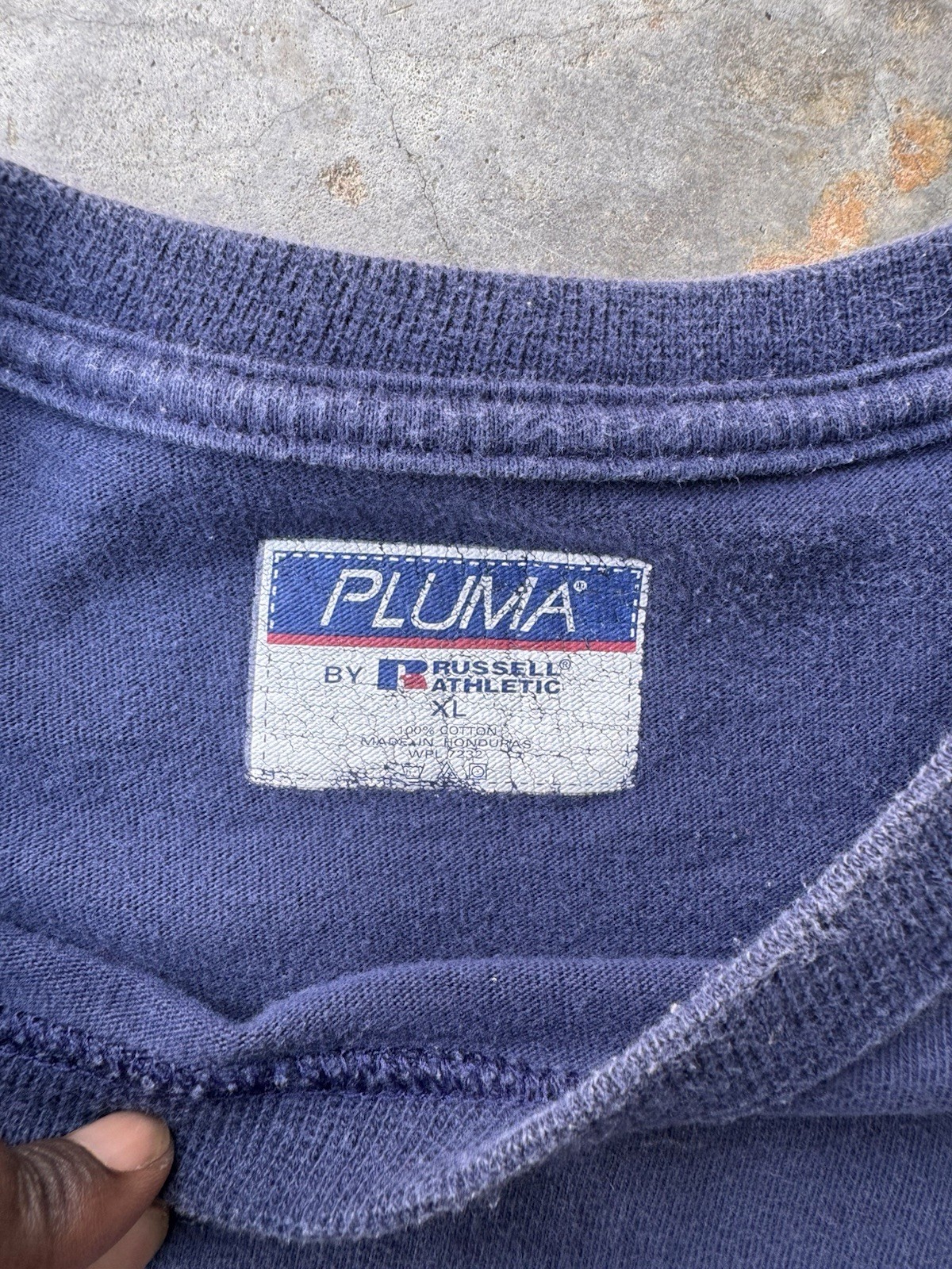 Vintage PLUMA by Russell Athletic Blank Tee – XL gallery