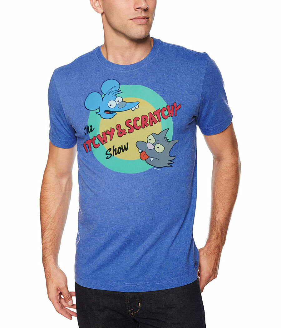 The Simpsons Itchy and Scratchy Show Logo T-Shirt gallery