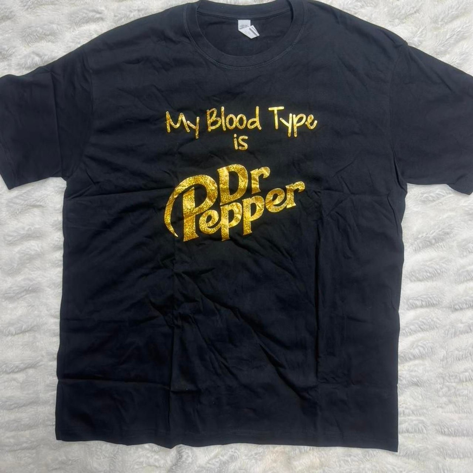 Unbranded Men's Black and Navy T-shirt gallery