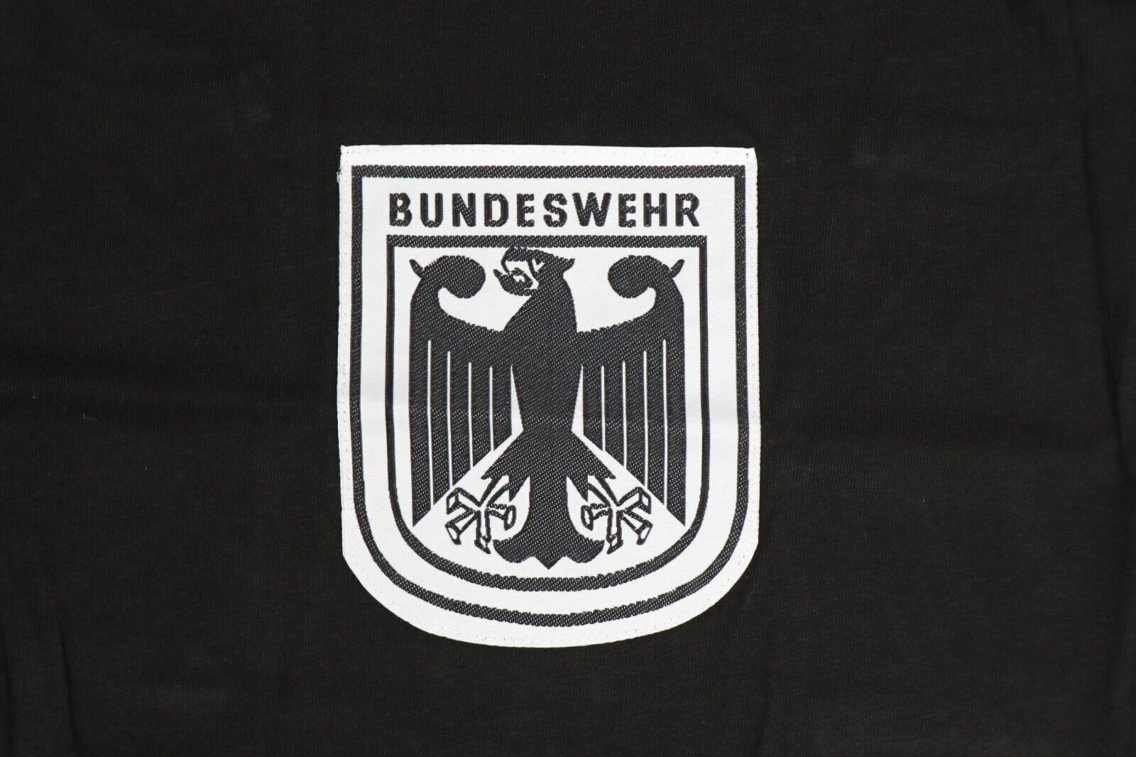 GERMAN MILITARY TANK TOP SHIRT BUNDESWEHR BLACK COTTON PHYSICAL TRAINING P.T.U gallery