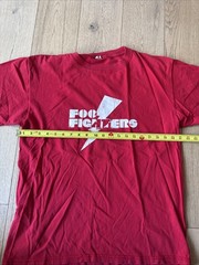 Foo Fighters – Red Shirt – No Tag