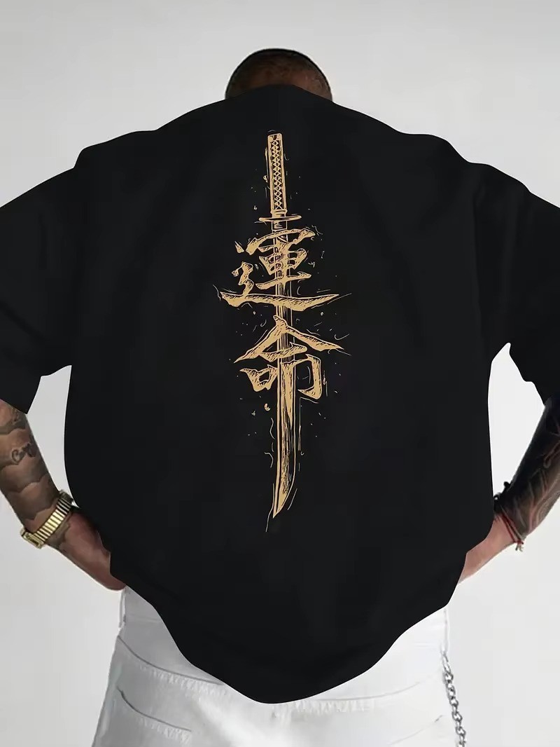 Japanese Warrior Graphic Tee for Men gallery