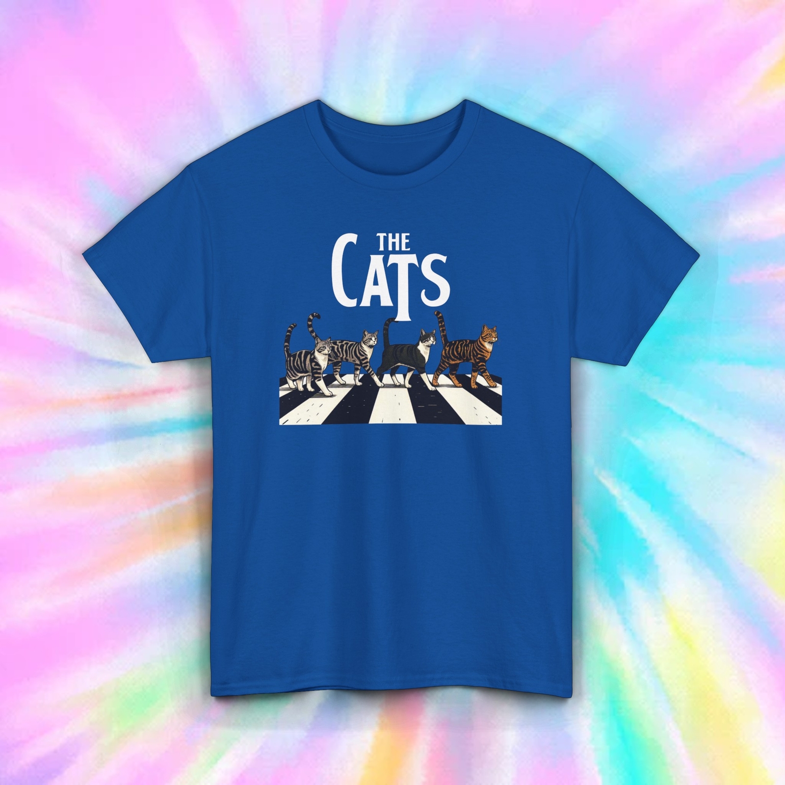 The Cats T-Shirt | Funny Beatles Abbey Road Parody Tee | Cat Lover Gift | S-5XL gallery
