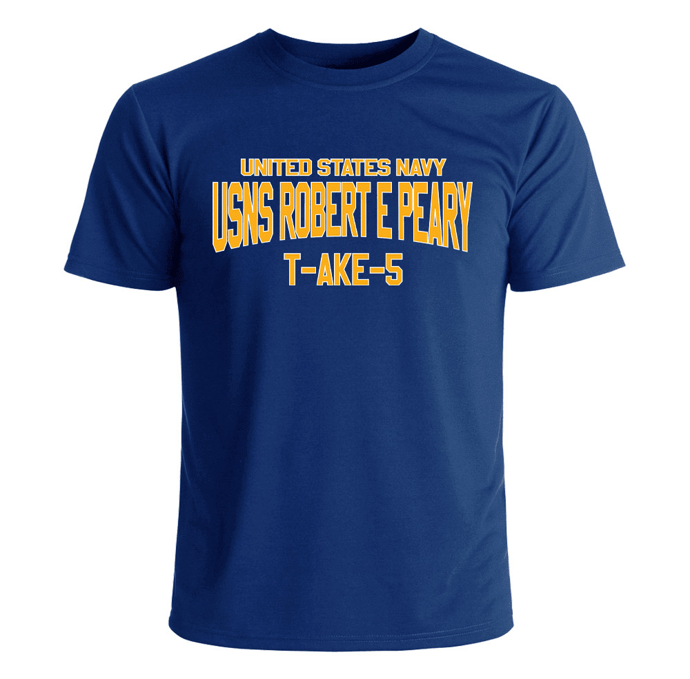USNS Robert E. Peary T-AKE-5 US Navy T-Shirt