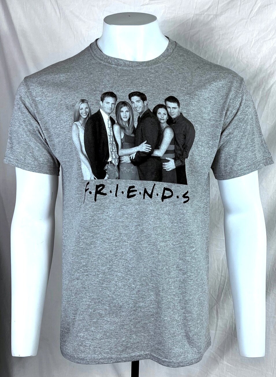 FRIENDS TV SHOW GROUP ROSS RACHEL MONICA ADULT GRAY T-SHIRT S M L XL FREE SHIP gallery