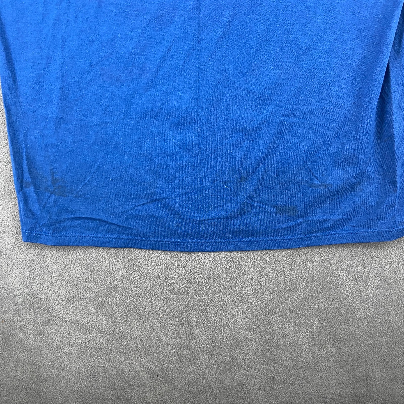 Vintage Jerzees T Shirt Mens XL Blue Fisherman Cartoon When the Going Gets Tough gallery