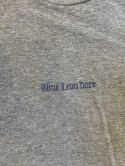 Aimé Leon Dore Men’s Gray Solid Crew Neck Short Sleeve T-Shirt, Size XL
