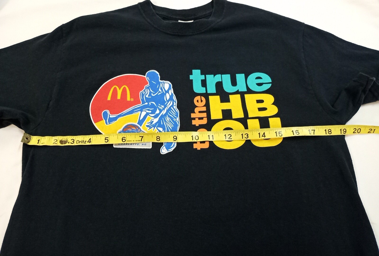 McDonald's CIAA Tournament True to the HBCU Basketball T-Shirt - Size M gallery