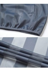 Men’s Summer Stand Collar Lightweight Breathable Mesh Cycling Travel Zip Vest…