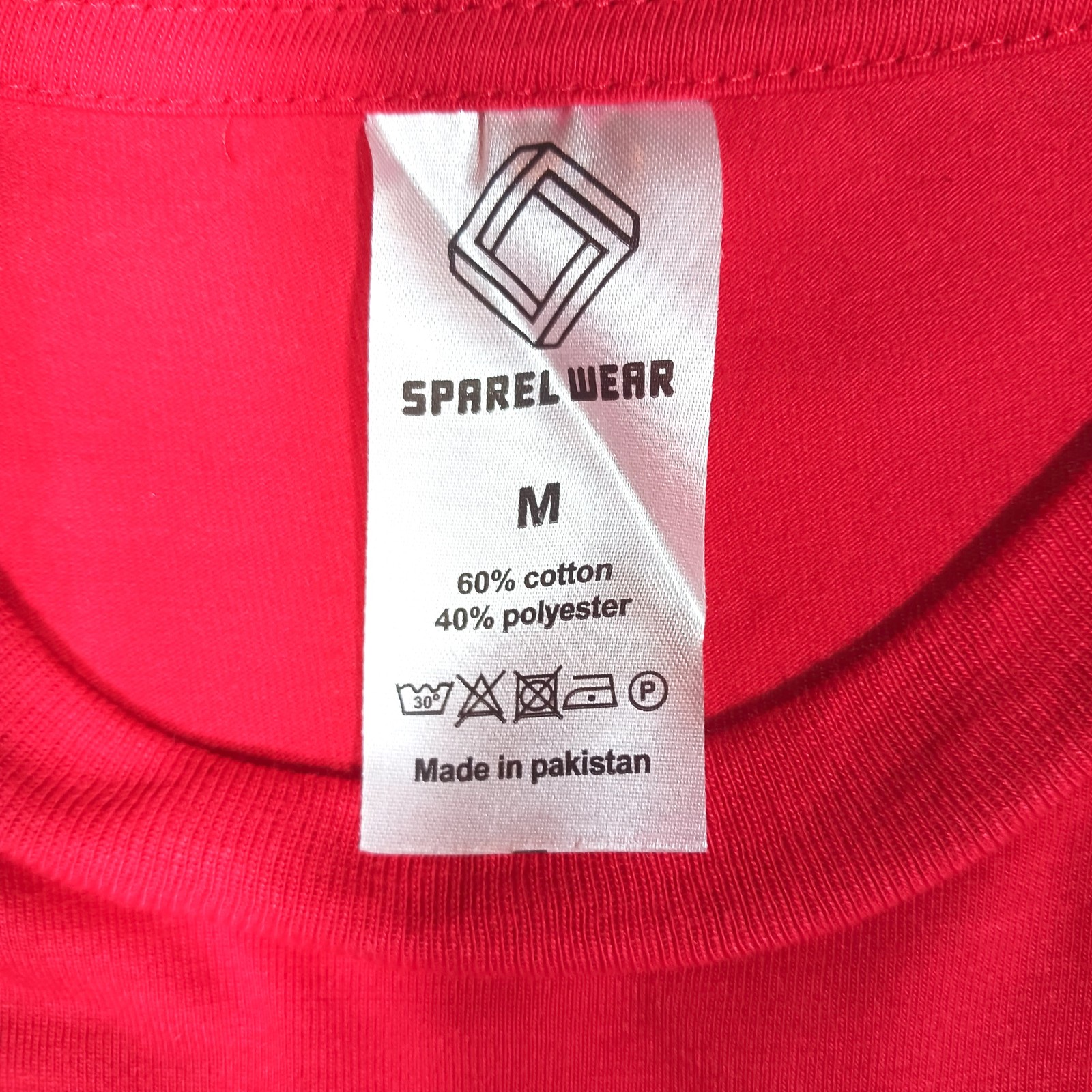 SPAREL WEAR Men or Women's Medium Red Texas Flag State Graphic T-Shirt gallery