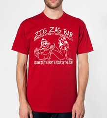 DIRTY! Classic Zig Zag Bar Tshirt – 69 Beaver St. Lickingville PA