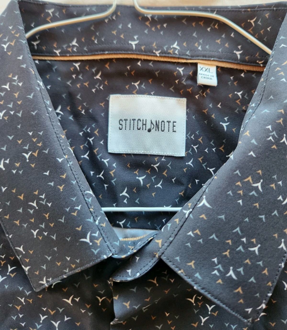 Stitch Note Shirt. XXL New W Tags. Machine Wash Cold. Light Fabric gallery