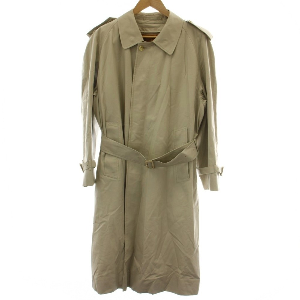 Burberrys Trench Coat Light Beige Belted Long Sleeve Epaulette WRO7294501