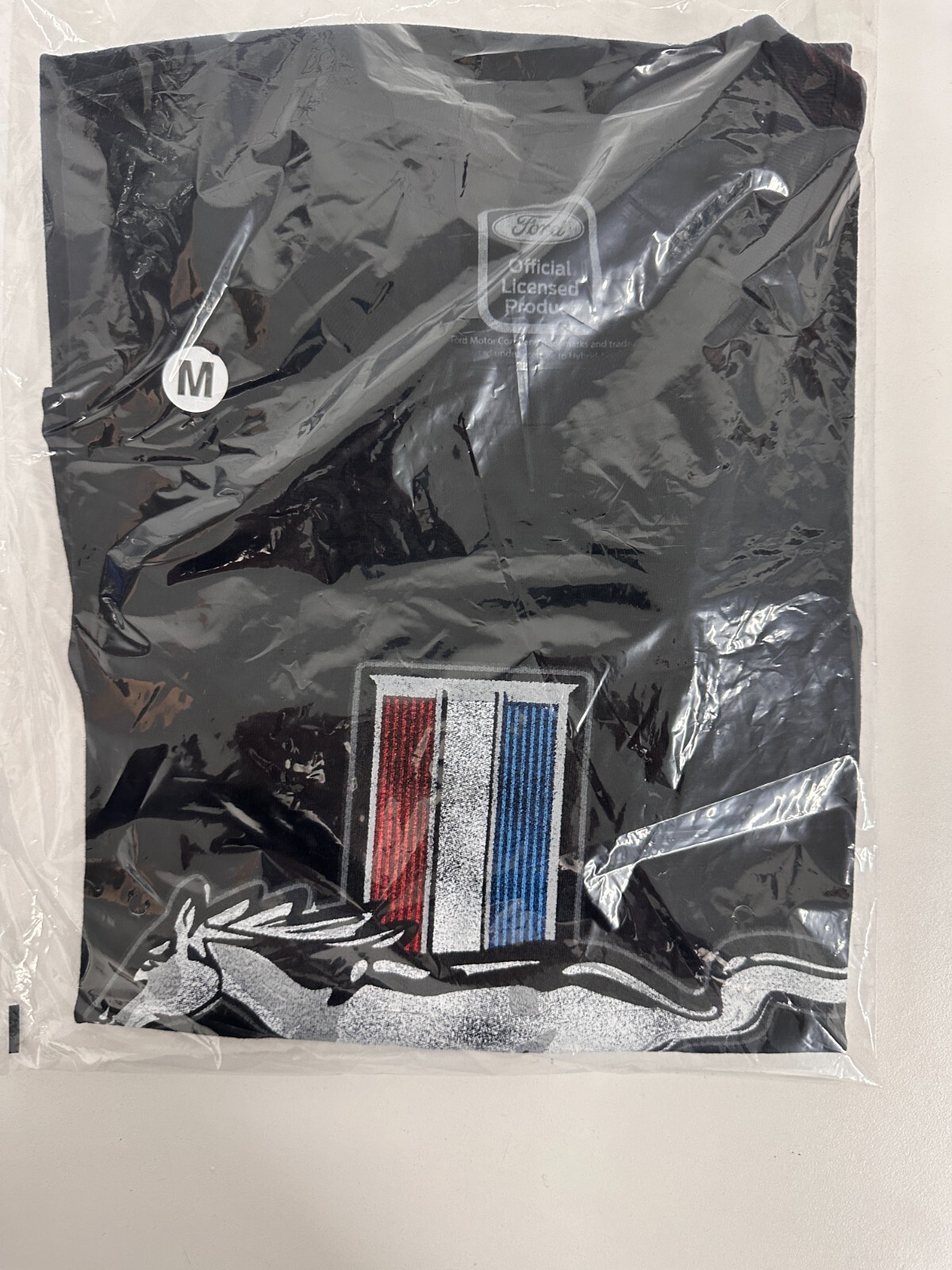FORD MUSTANG T SHIRT OFFICIAL ITEM BLACK gallery
