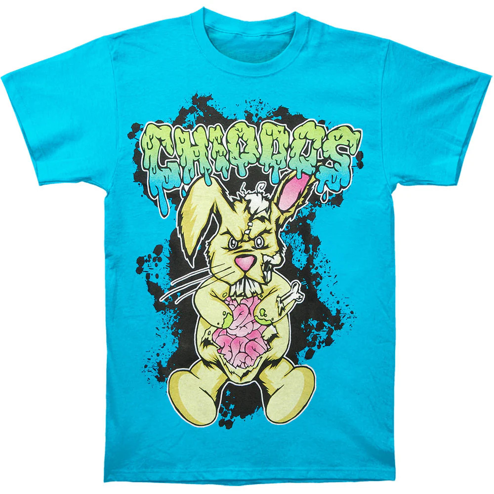 NEW Chiodos Bunny Guts Gift For Fan Blue All Size T-Shirt BT110