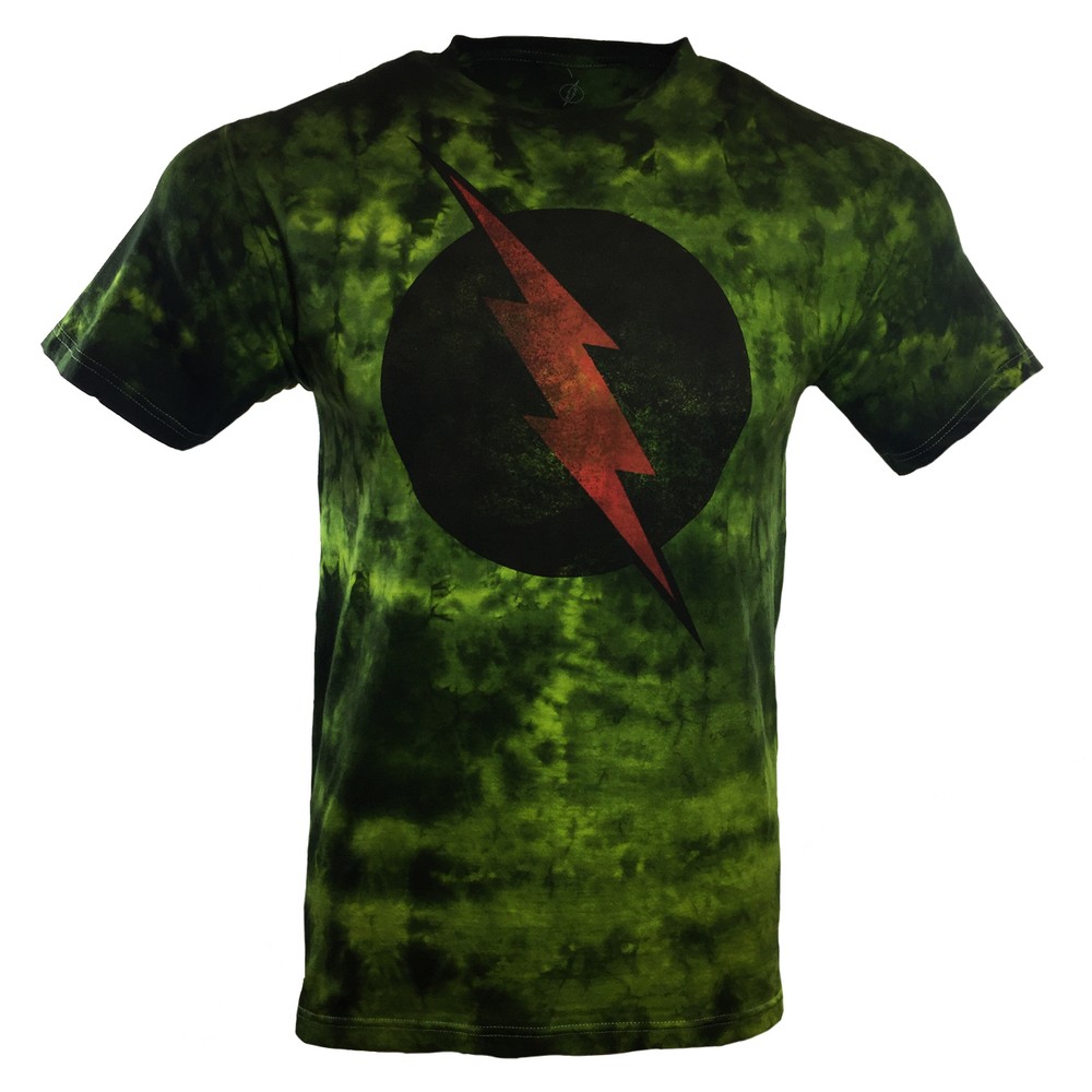 Men’s T-shirt-Tie Dye-The Flash-DC Comics – Universe-100% cotton-Soft Fabric .
