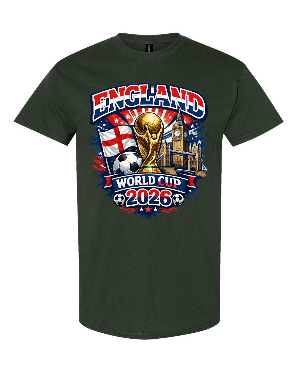 England Soccer 2026 World Cup Style Unisex T-Shirt | German Fan Shirt | Football gallery