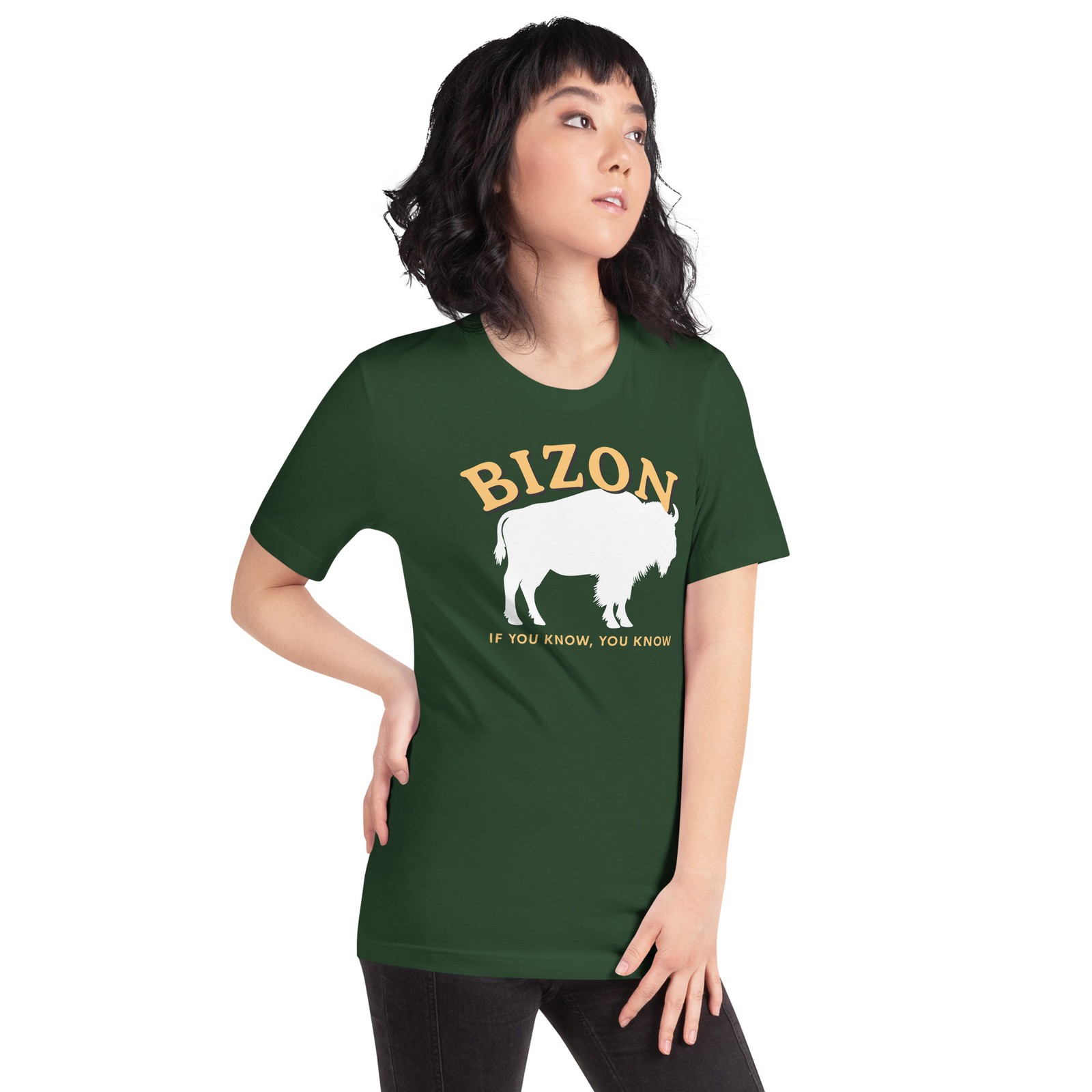 Bizon North Dakota State NDSU Unisex t-shirt Gift S,M,L,XL,2X,3X,4X gallery